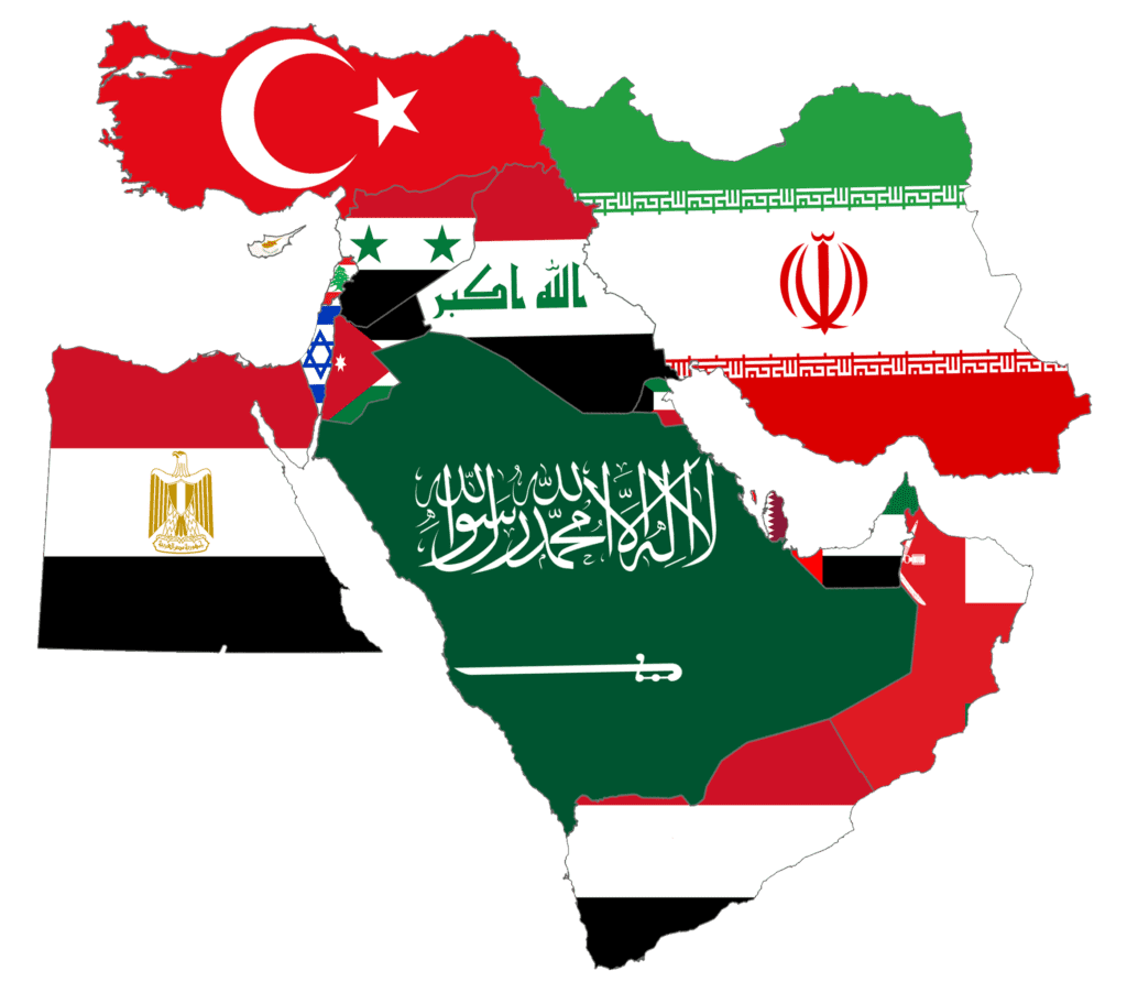 Middle East Flag